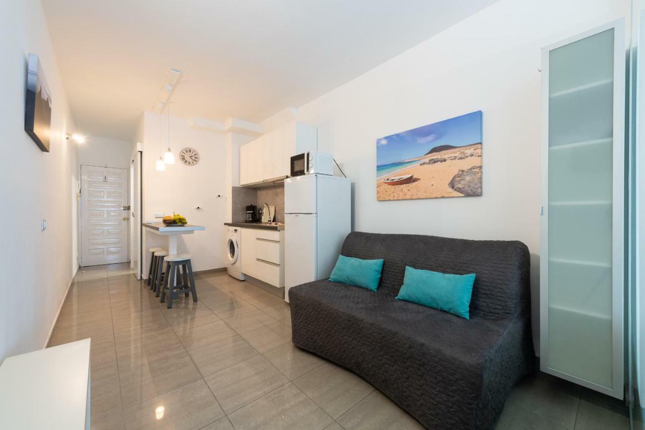 1St Line Studio Las Canteras Beach - Wifi Apartment Las Palmas Exterior photo